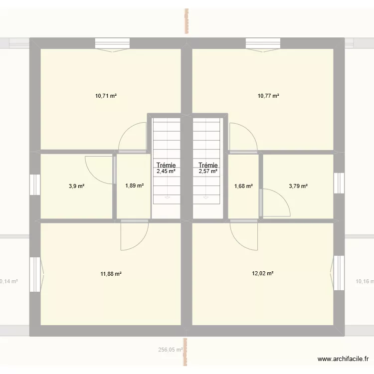 tournefeuille terrain a batir. Plan de 