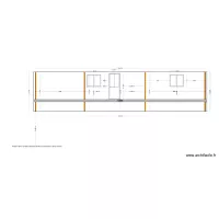 Plan de coupe fa&ccedil;ade nord-ouest APRES