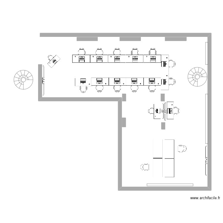 Cartothèque. Plan de 0 pièce et 0 m2