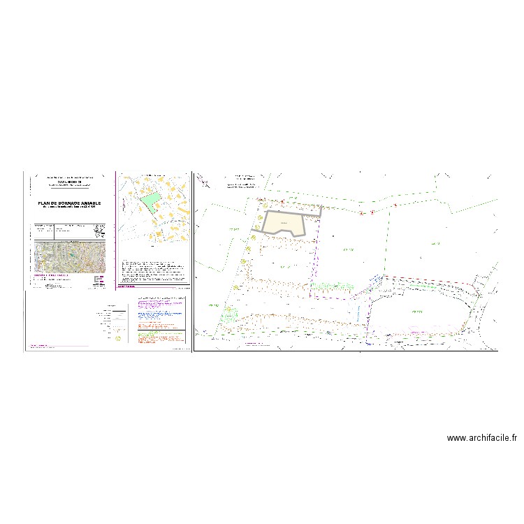 Terrain Nice. Plan de 1 pièce et 192 m2