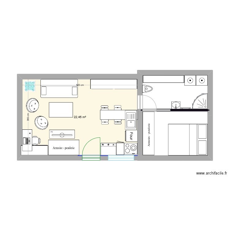 Dépendance. Plan de 0 pièce et 0 m2