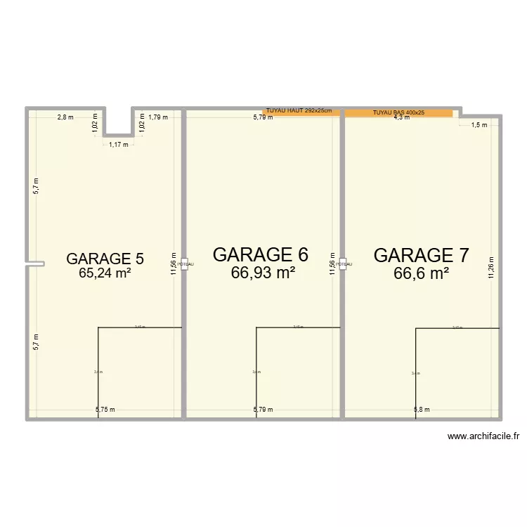 plan du garage 5-6-7 10/07/25. Plan de plan du garage 5-6-7 10/07/25. Plan de