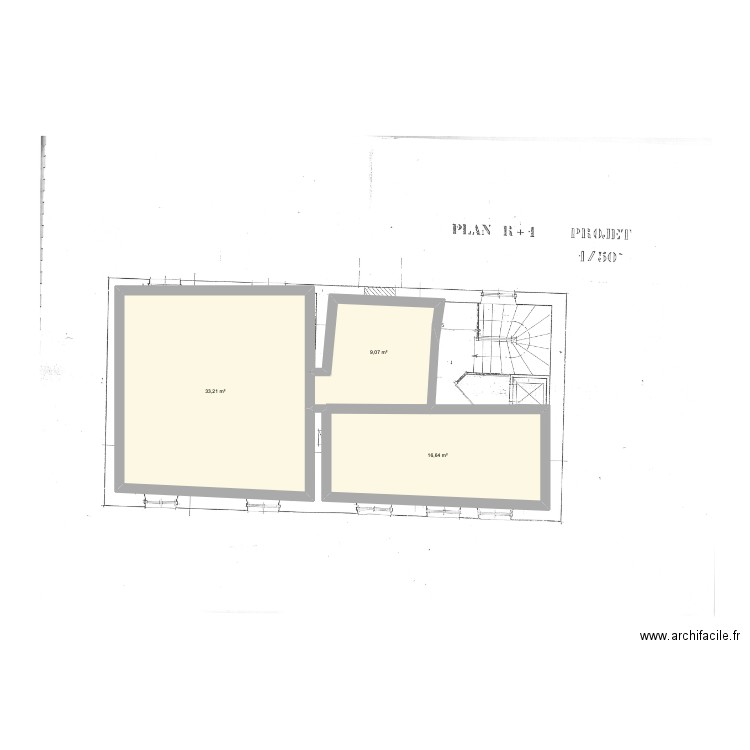 R+1 dax secours catho. Plan de 0 pièce et 0 m2