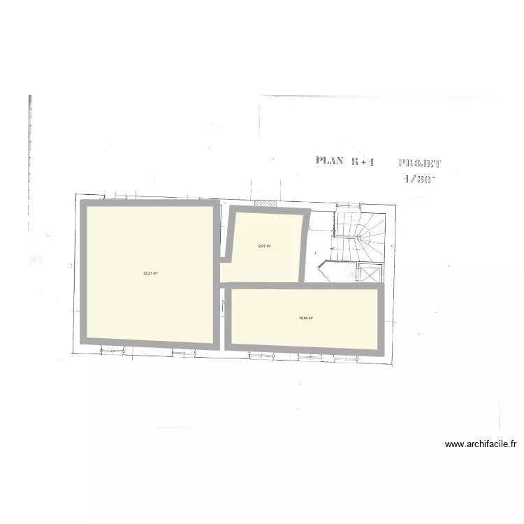 R+1 dax secours catho. Plan de R+1 dax secours catho. Plan de