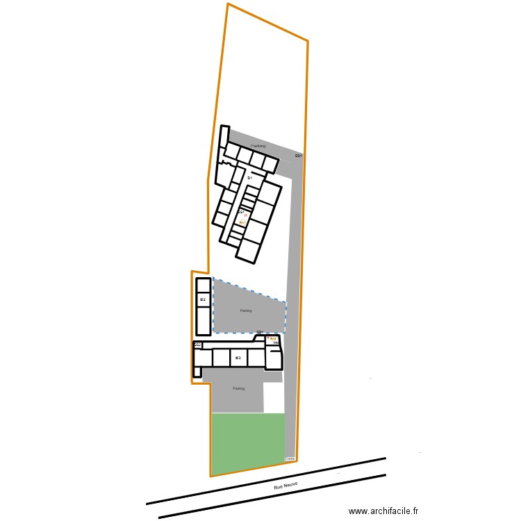 Plan général Athus RN. Plan de 0 pièce et 0 m2