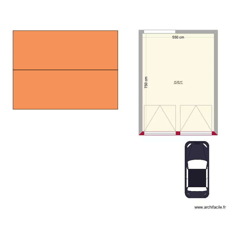 Garage. Plan de Garage. Plan de