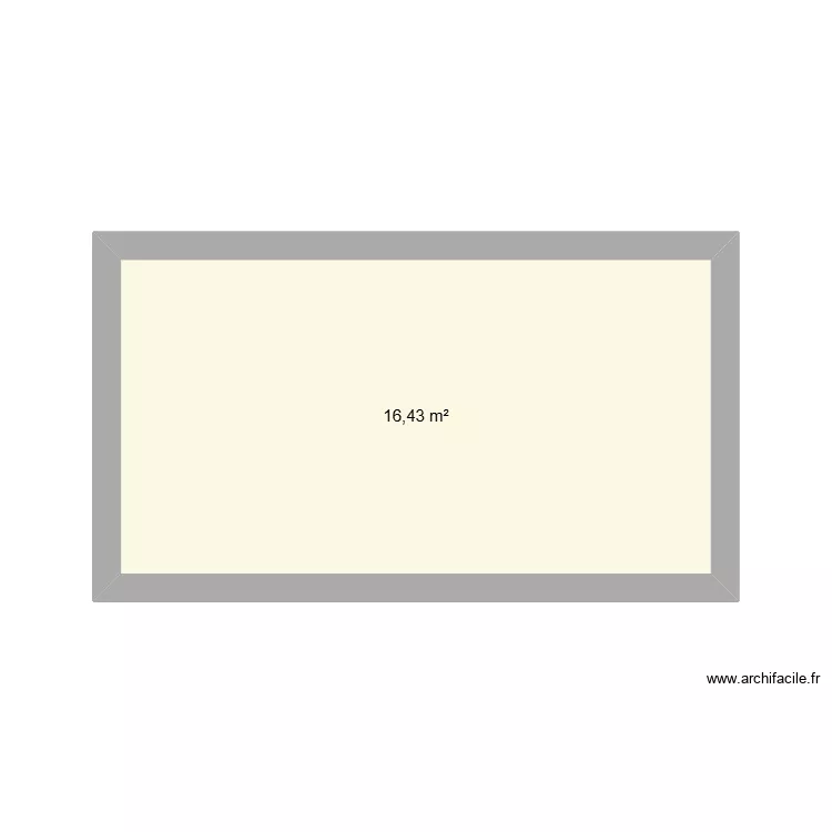 123. Plan de 1 Pièce et 16 m² 123. Plan de 1 Pièce et 16 m²