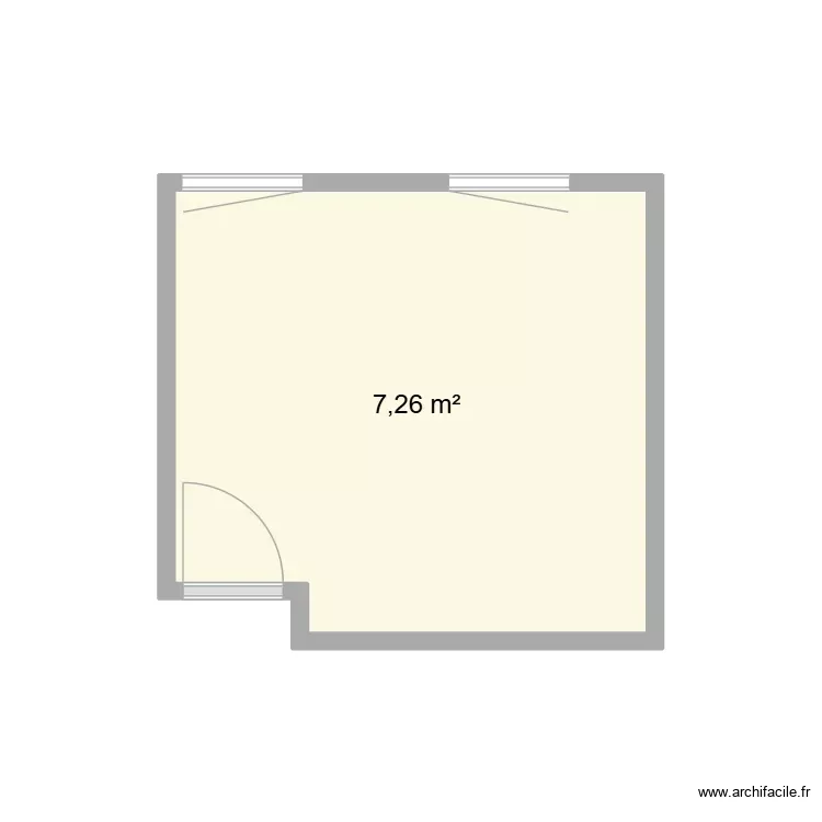 Salle de bain. Plan de 1 Pièce et 7 m² Salle de bain. Plan de 1 Pièce et 7 m²