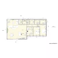 Maison 1 niveau 173 M2 ext. int 144.3 chambres c&ocirc;t&eacute; est