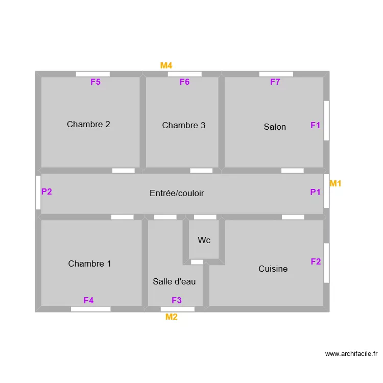 Baranger apremont. Plan de 8 Pièces et 41 m² Baranger apremont. Plan de 8 Pièces et 41 m²