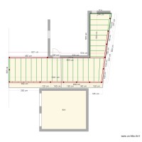 CAR PORT 1 - CAR PORT 2 - 3  Vue plan 600x350 Structure solivesVFFF