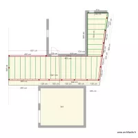 CAR PORT 1 - CAR PORT 2 - 3  Vue plan 600x350 Structure solivesVFFF