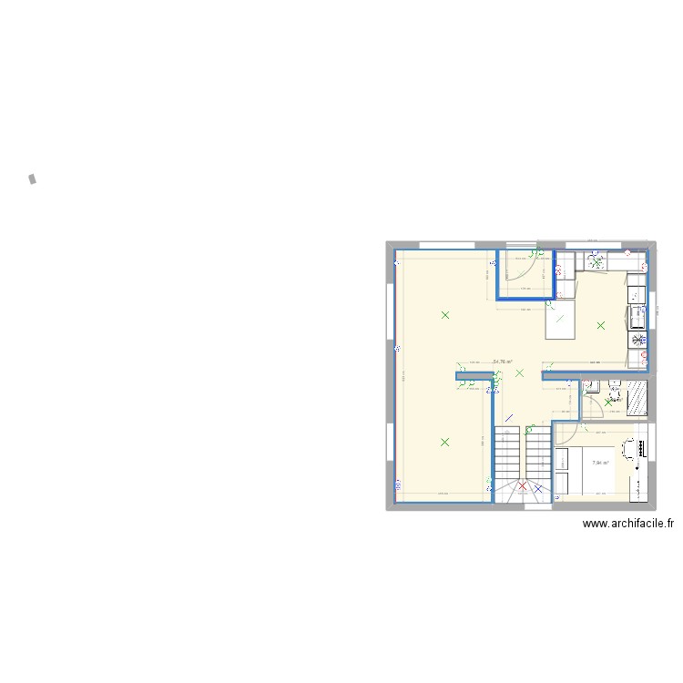 19 P Doumer RDC elec. Plan de 0 pièce et 0 m2
