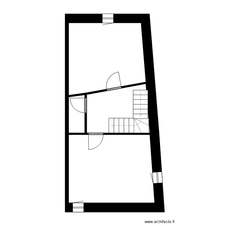 RODRIGUEZ2. Plan de 5 pièces et 46 m2