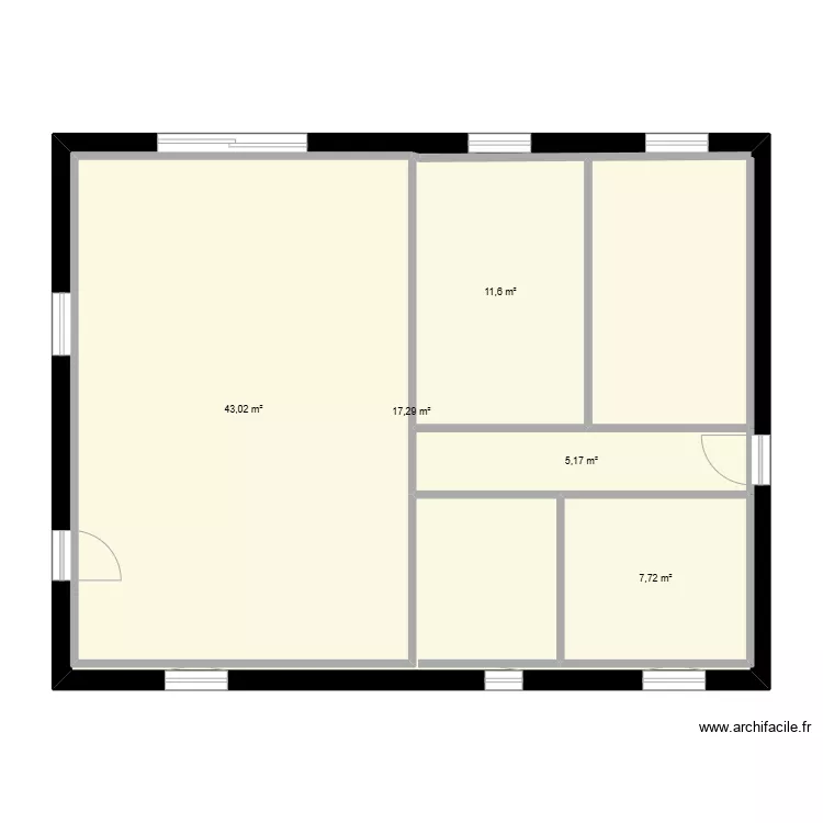 MAISON 90M2. Plan de MAISON 90M2. Plan de