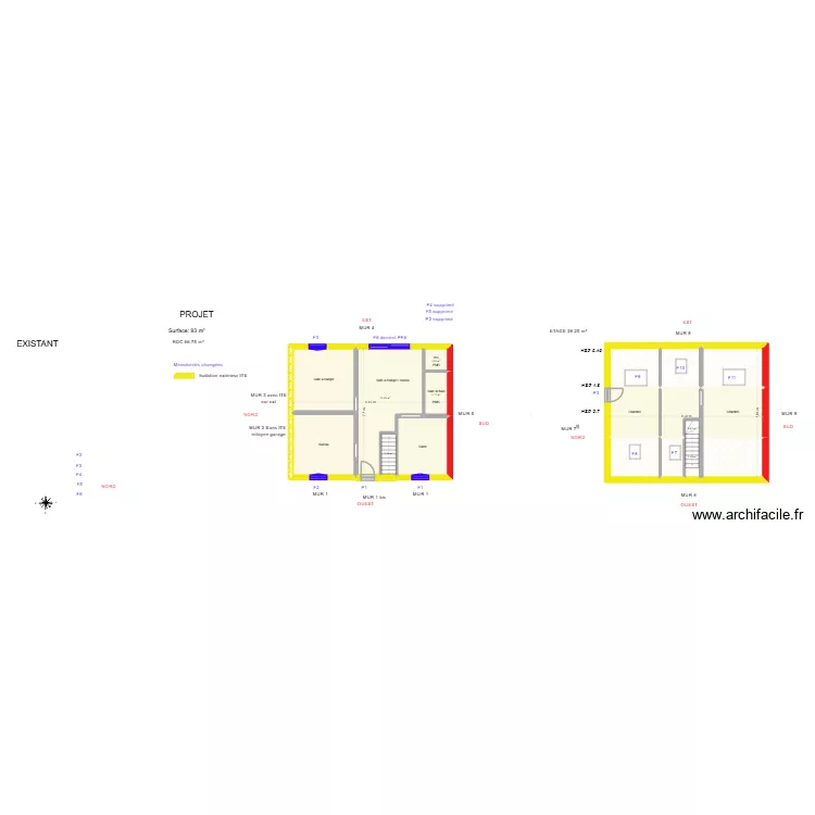 DUTTILEUL_projet. Plan de 18 et 140 m² DUTTILEUL_projet. Plan de 18 et 140 m²