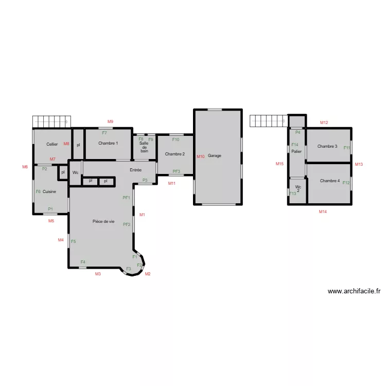 Gallou noirmoutier dpe. Plan de 16 et 48 m² Gallou noirmoutier dpe. Plan de 16 et 48 m²