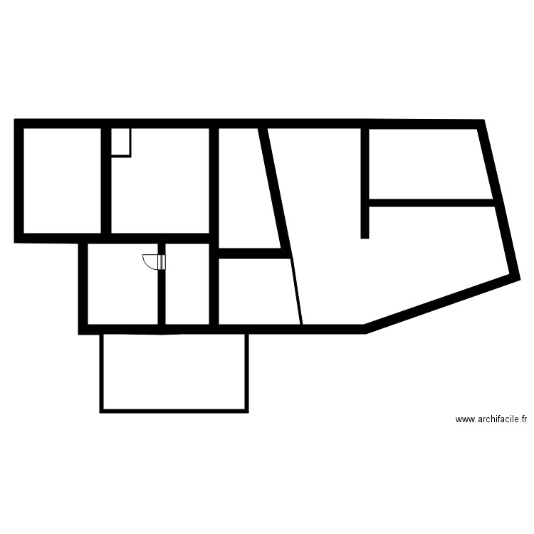GOSSET VOID. Plan de 0 pièce et 0 m2