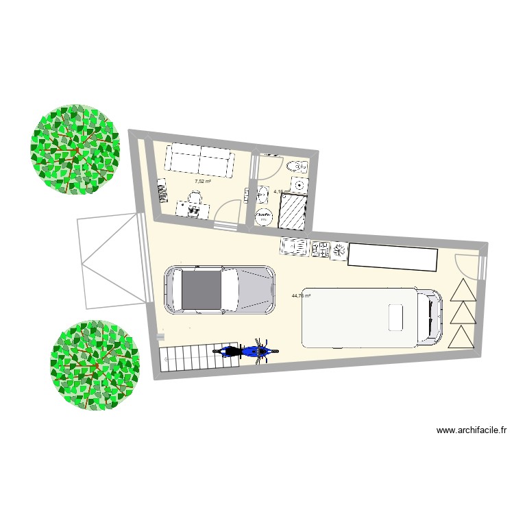 bas entier. Plan de 0 pièce et 0 m2