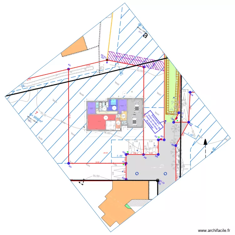 Maison THJYR. Plan de Maison THJYR. Plan de