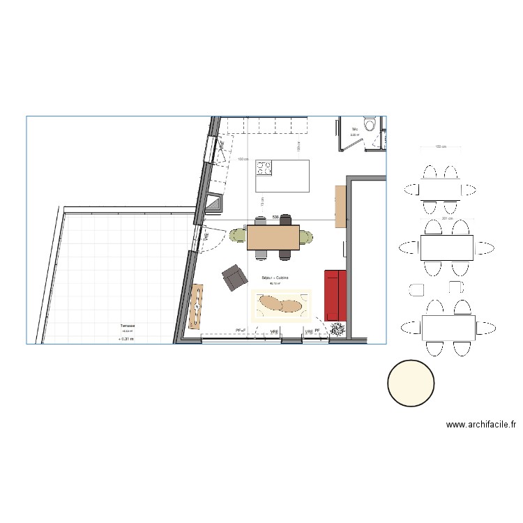 RIVAGES MEUBLE 4. Plan de 0 pièce et 0 m2