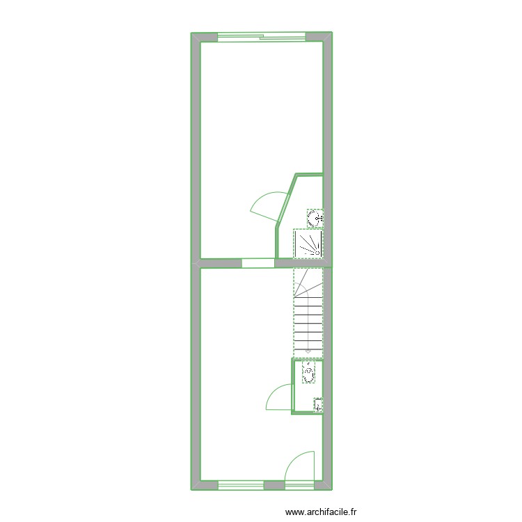 del. Plan de 0 pièce et 0 m2