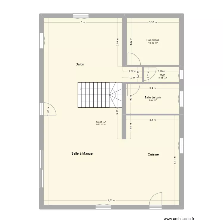 BIROU/LAURENT RDC Projet. Plan de 4 et 100 m² BIROU/LAURENT RDC Projet. Plan de 4 et 100 m²