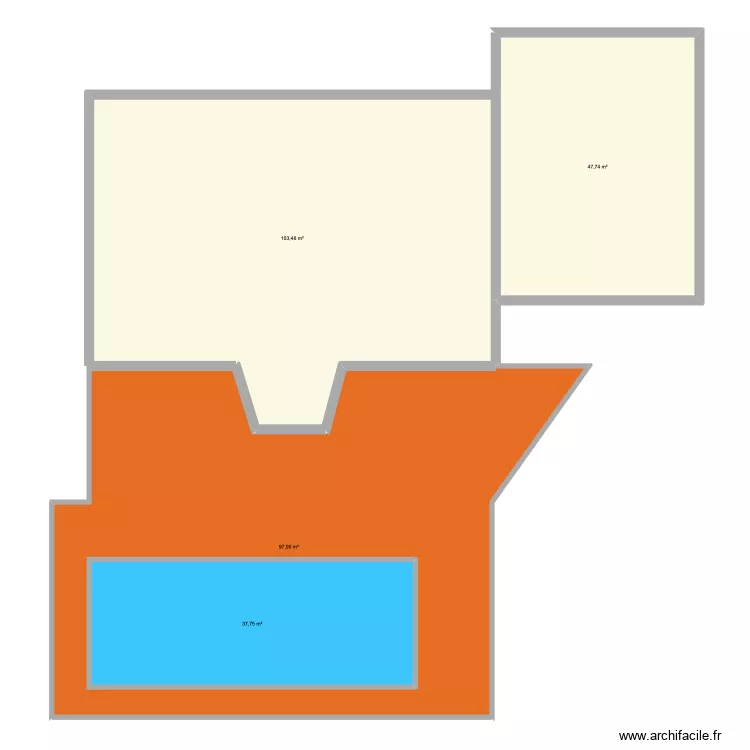 piscine modifié. Plan de 4 et 327 m² piscine modifié. Plan de 4 et 327 m²