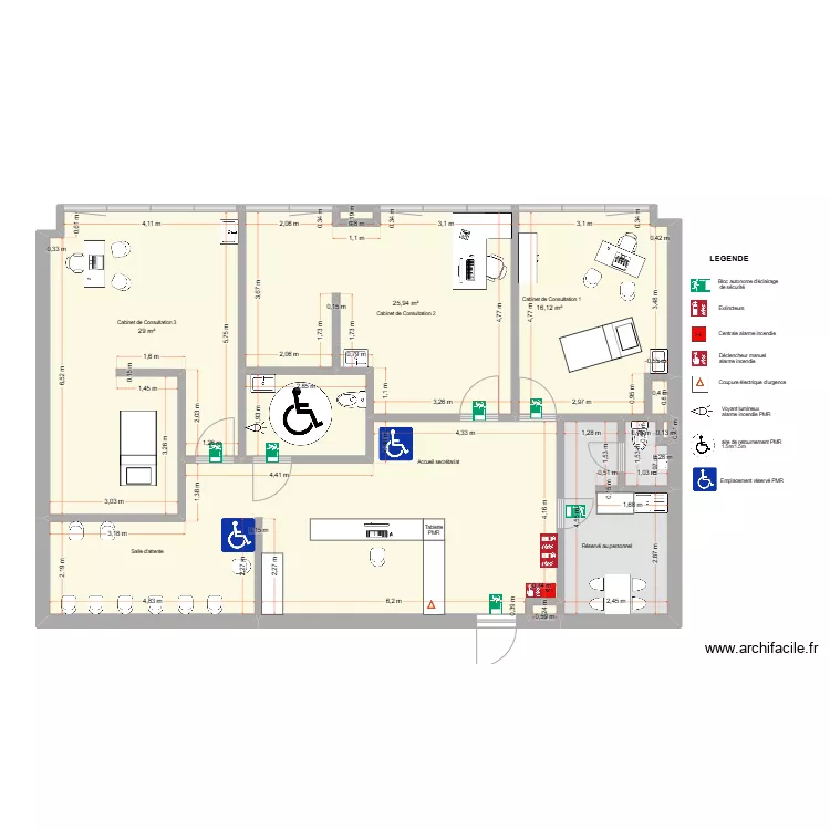 docteur rais plan d'accessibilit&eacute;. Plan de 