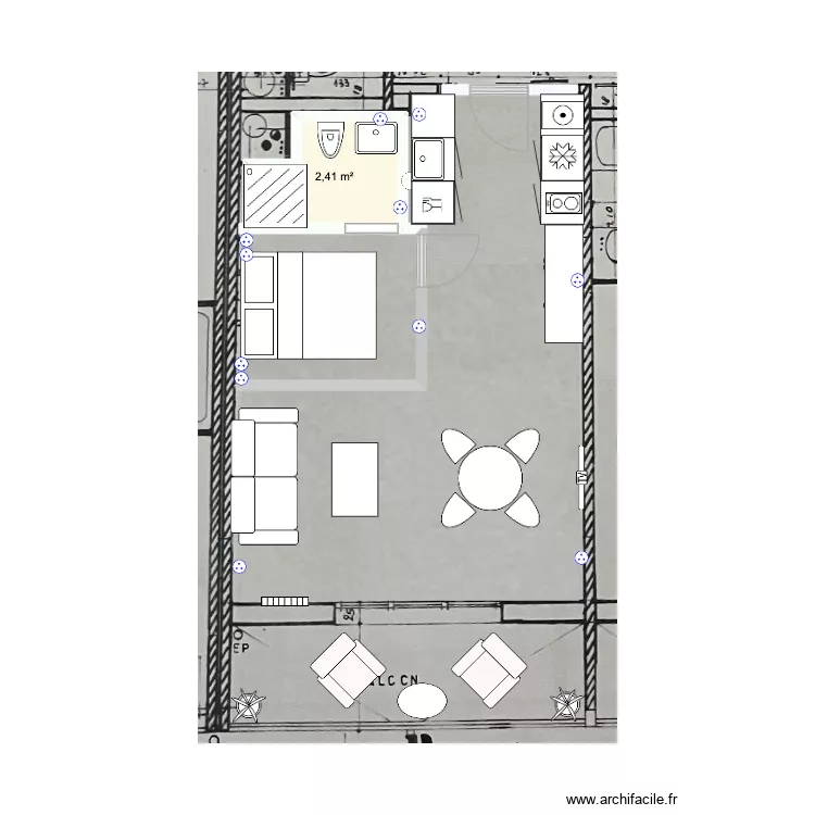 EGGG ELECtricite. Plan de 