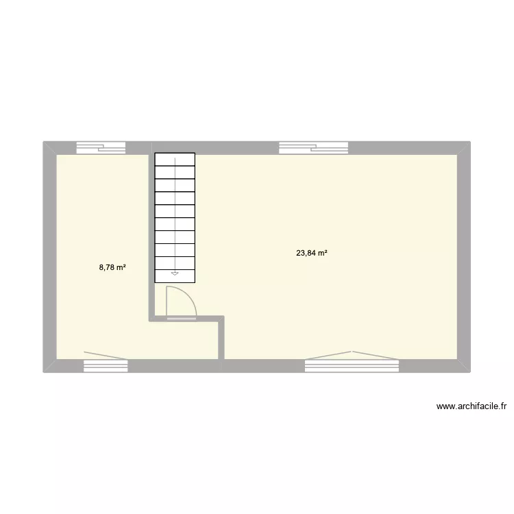 Bobbie 1er. Plan de 2 Pièces et 33 m² Bobbie 1er. Plan de 2 Pièces et 33 m²