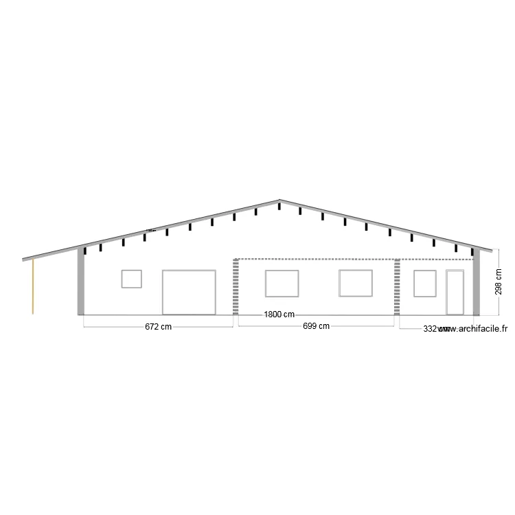 b&acirc;timent facade 27/07/25. Plan de 