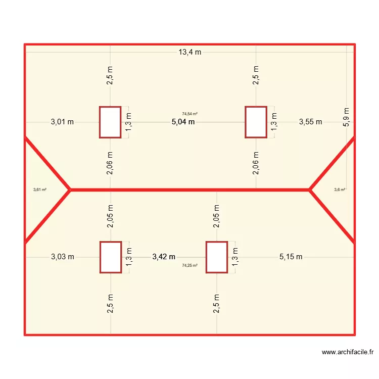 Toiture Moron 19 26.05.2025. Plan de 