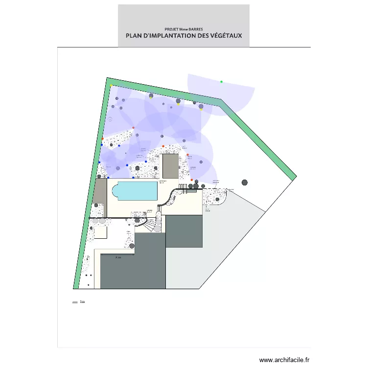 arrosage barres bas. Plan de 