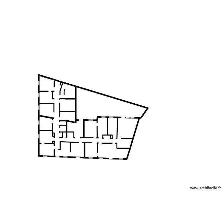 Communauté de Communes Ambert Livradois Forez R+1. Plan de 4 Pièces et 1 m² Communauté de Communes Ambert Livradois Forez R+1. Plan de 4 Pièces et 1 m²