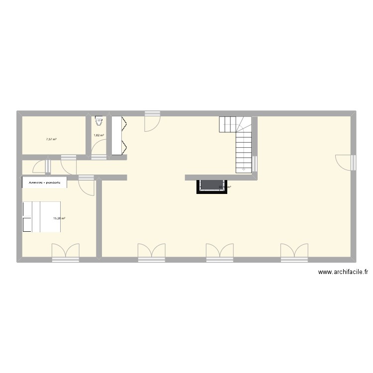 scorff 2. Plan de 4 pièces et 118 m2