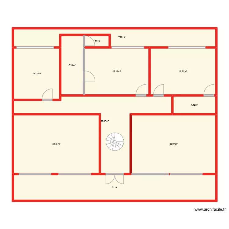 nnnn1   etage12. Plan de 