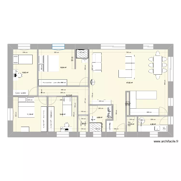 maison v2. Plan de 