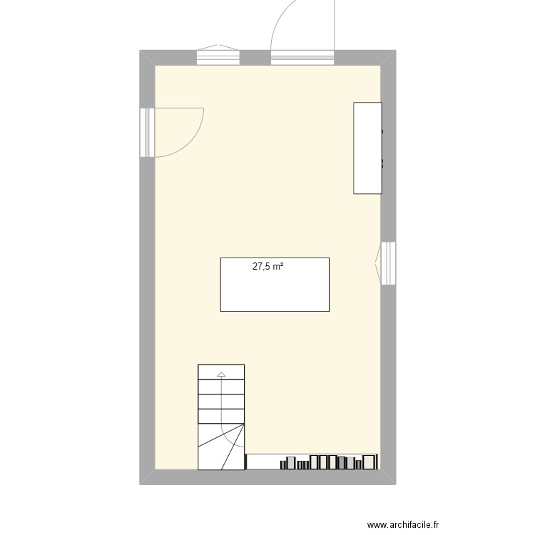 caveau. Plan de 0 pièce et 0 m2