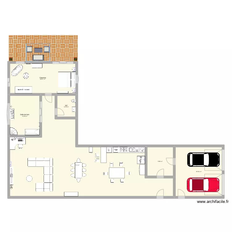 MAISON1. Plan de 