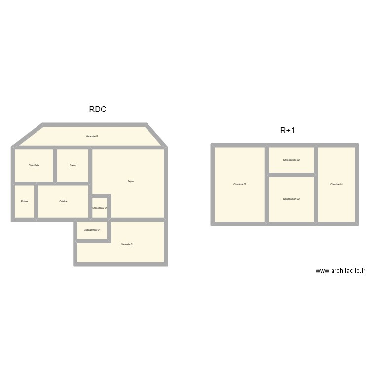 350602255. Plan de 13 pièces et 152 m2