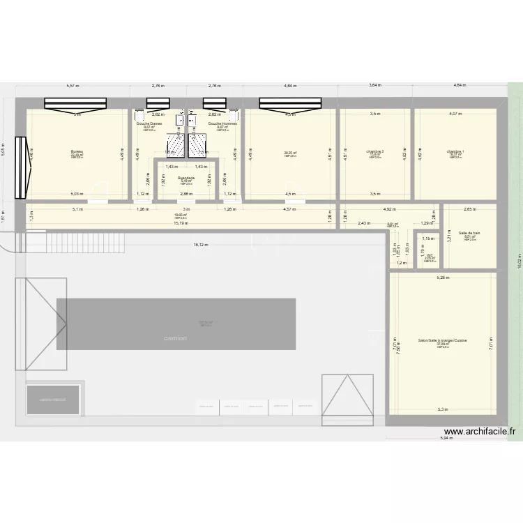La R&ocirc;tisserie des Saveurs 6. Plan de 