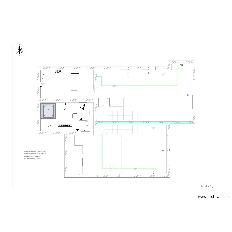 RDJ - V2. Plan de 0 pièce et 0 m2
