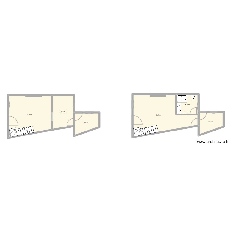 ST H 2. Plan de 0 pièce et 0 m2
