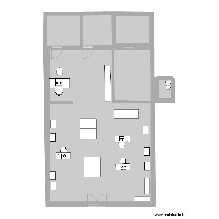 clin d. Plan de 0 pièce et 0 m2