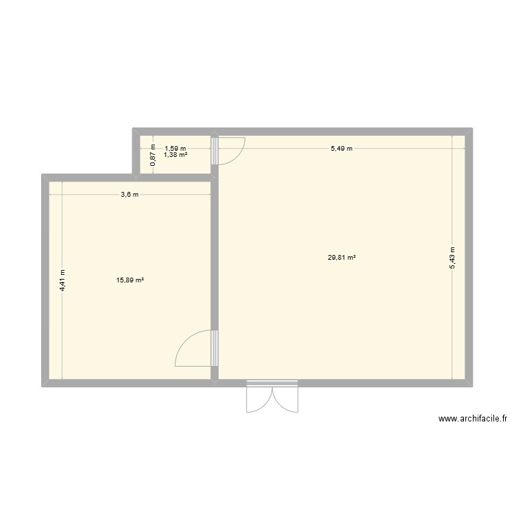 Salle radiologie hz dassa. Plan de 0 pièce et 0 m2