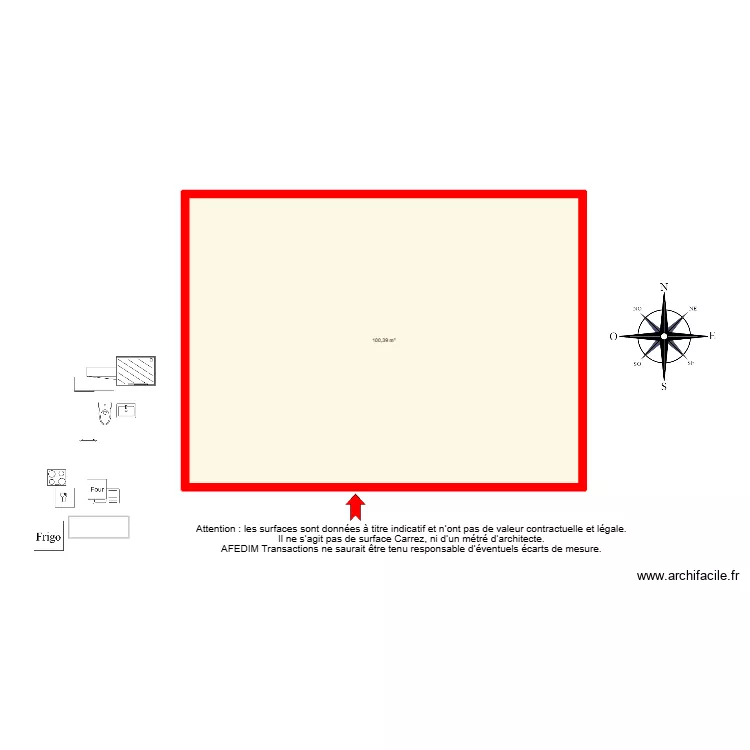 BI 33183 -. Plan de 12 et 107 m² BI 33183 -. Plan de 12 et 107 m²