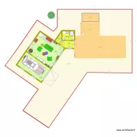 PLAN PC EXT (ENTREE - SDB - PLACARD) + PC GARAGE + SALON + ATELIER)N