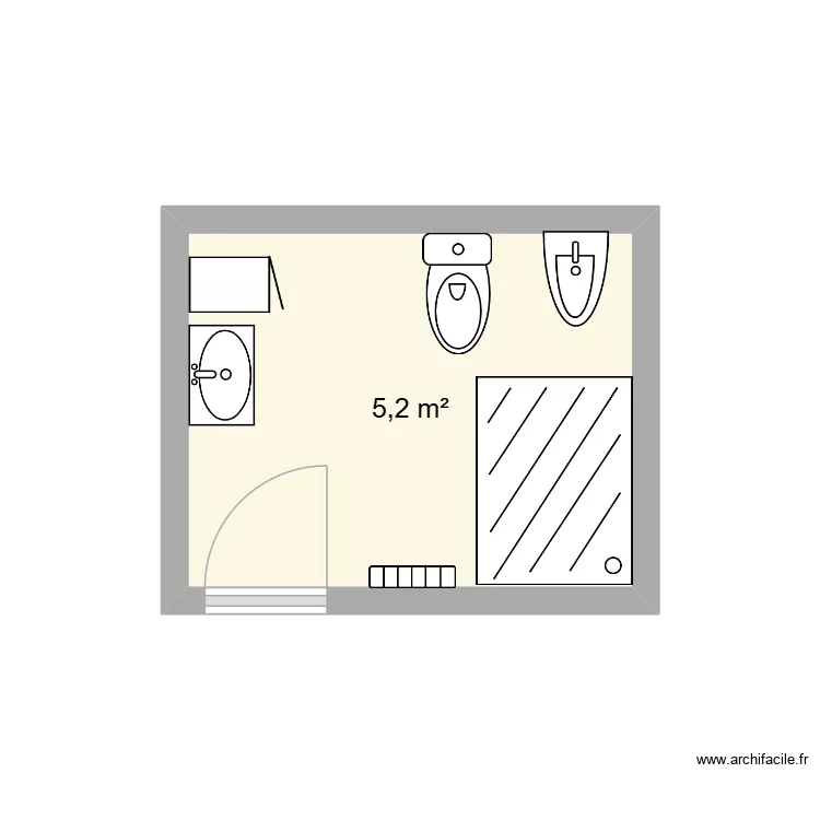 NUNES FEREIRA. Plan de 1  et 5 m²