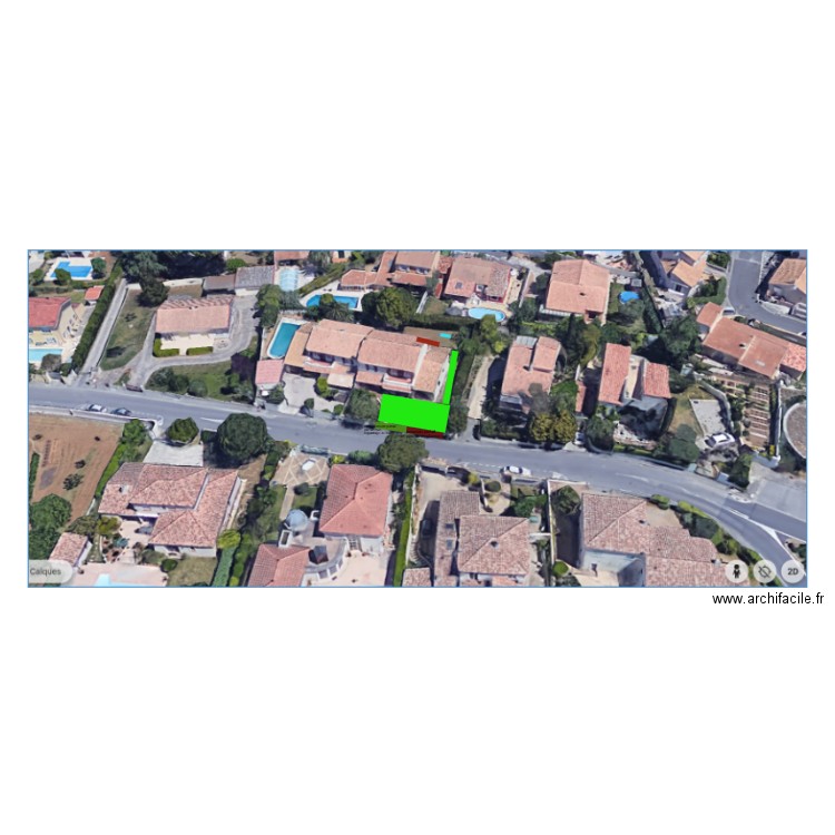 vue 3. Plan de 0 pièce et 0 m2
